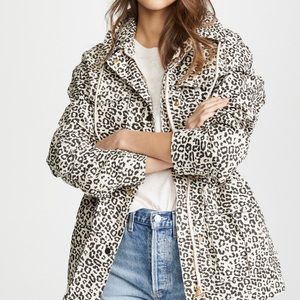 WOMENS size S ATM leopard field jacket